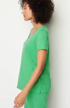 Sleep Ultrasoft V-Neck Tee | Jjill