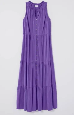 Sleeveless Tiered Maxi Dress | Jjill