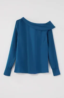 Soft Luxe One-Shoulder Top | Jjill
