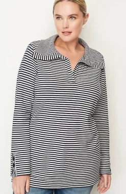 Soft-Knit Collared Tunic | Jjill