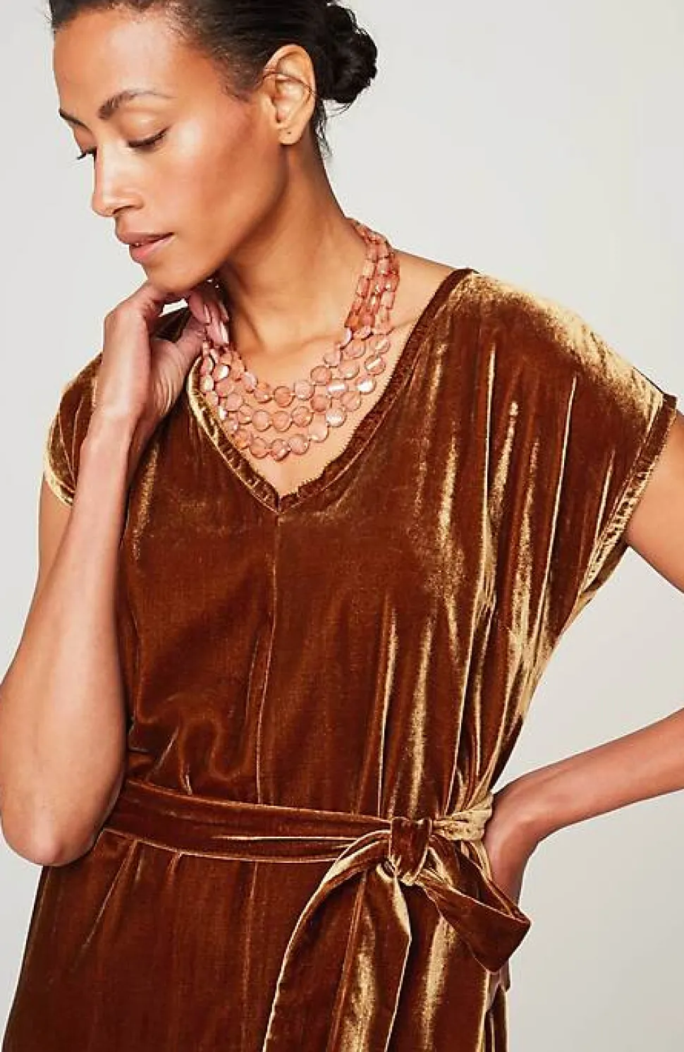 Velvet Maxi Dress | Jjill