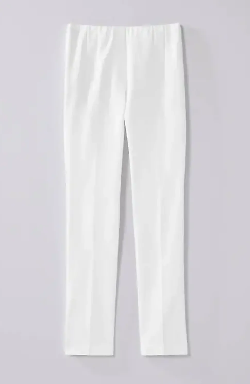 Versatile Cotton-Stretch Slim-Leg Pants | Jjill