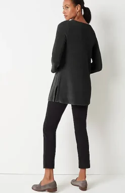 Wearever Chenille Knit A-Line Tunic | Jjill