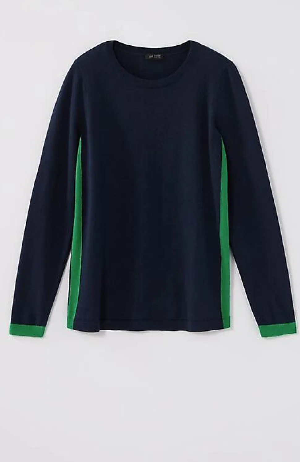 Wearever Contrast-Trimmed Sweater | Jjill