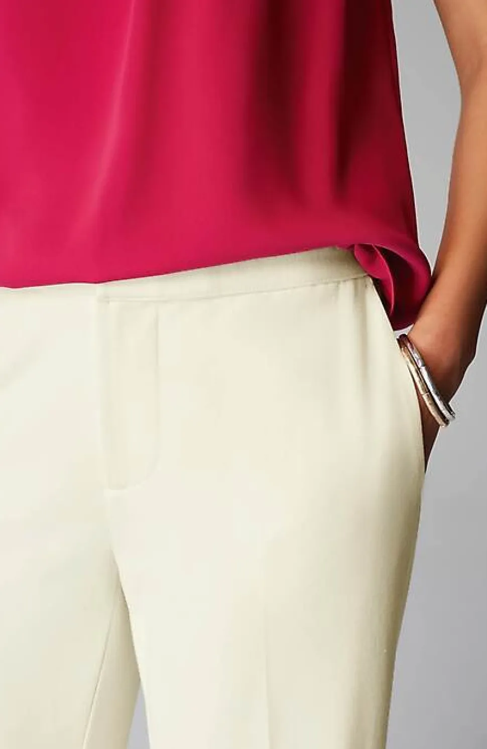 Wearever Double-Face Jersey Trousers | Jjill