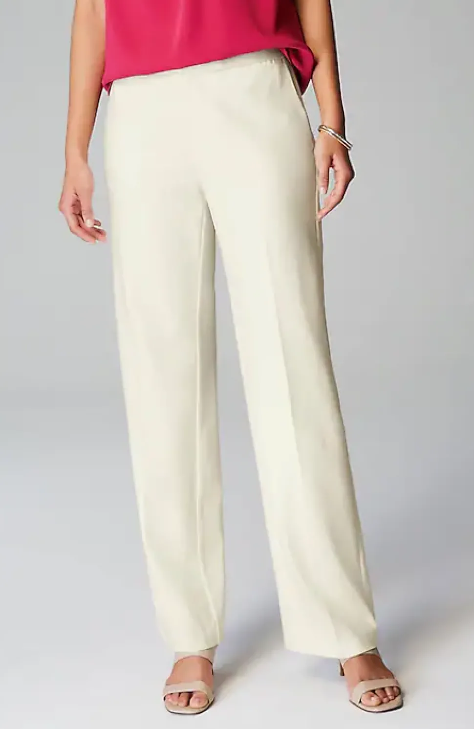 Wearever Double-Face Jersey Trousers | Jjill
