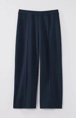 Wearever Double-Face Jersey Pintucked Crops | Jjill