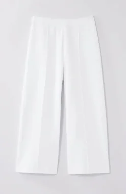 Wearever Double-Face Jersey Pintucked Crops | Jjill