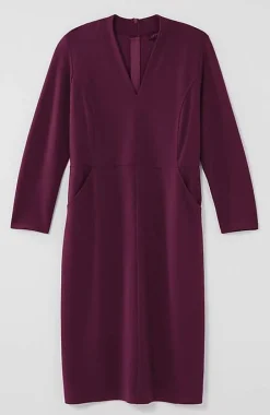 Wearever Double-Face Jersey Sheath Dress | Jjill