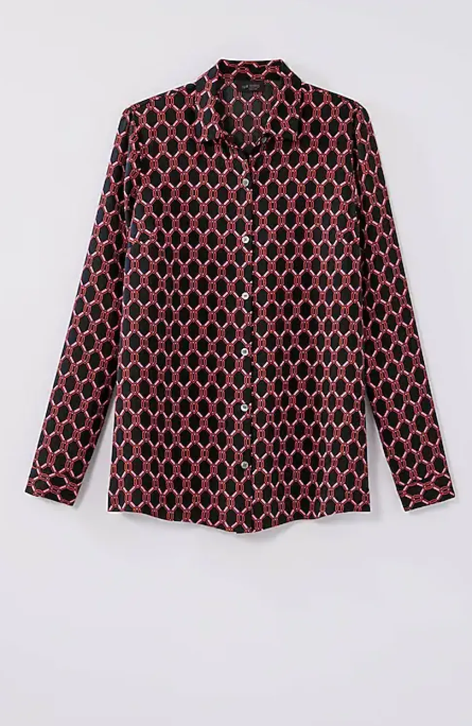 Wearever Easy-Care A-Line Button-Front Shirt | Jjill