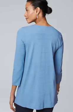 Wearever Faux-Layered Tunic | Jjill
