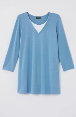 Wearever Faux-Layered Tunic | Jjill