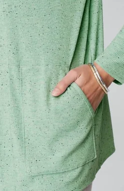 Wearever Open-Front Marled Jacket | Jjill