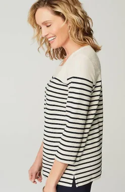 Wearever Ottoman Square-Neck Top | Jjill