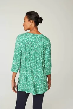 Wearever Shirred A-Line Tunic | Jjill