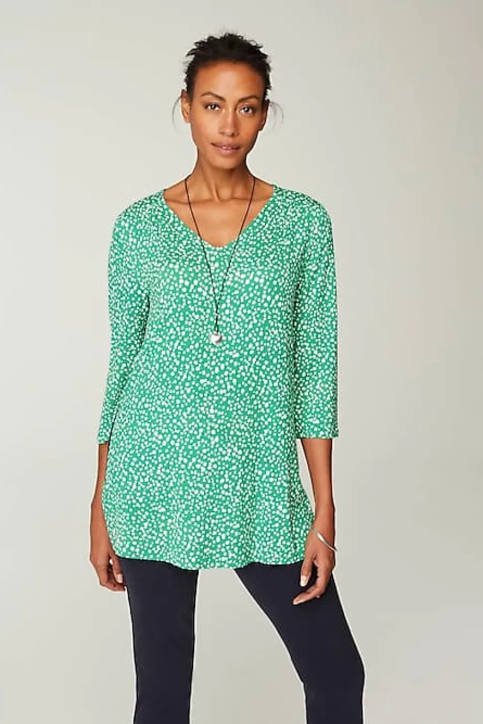 Wearever Shirred A-Line Tunic | Jjill