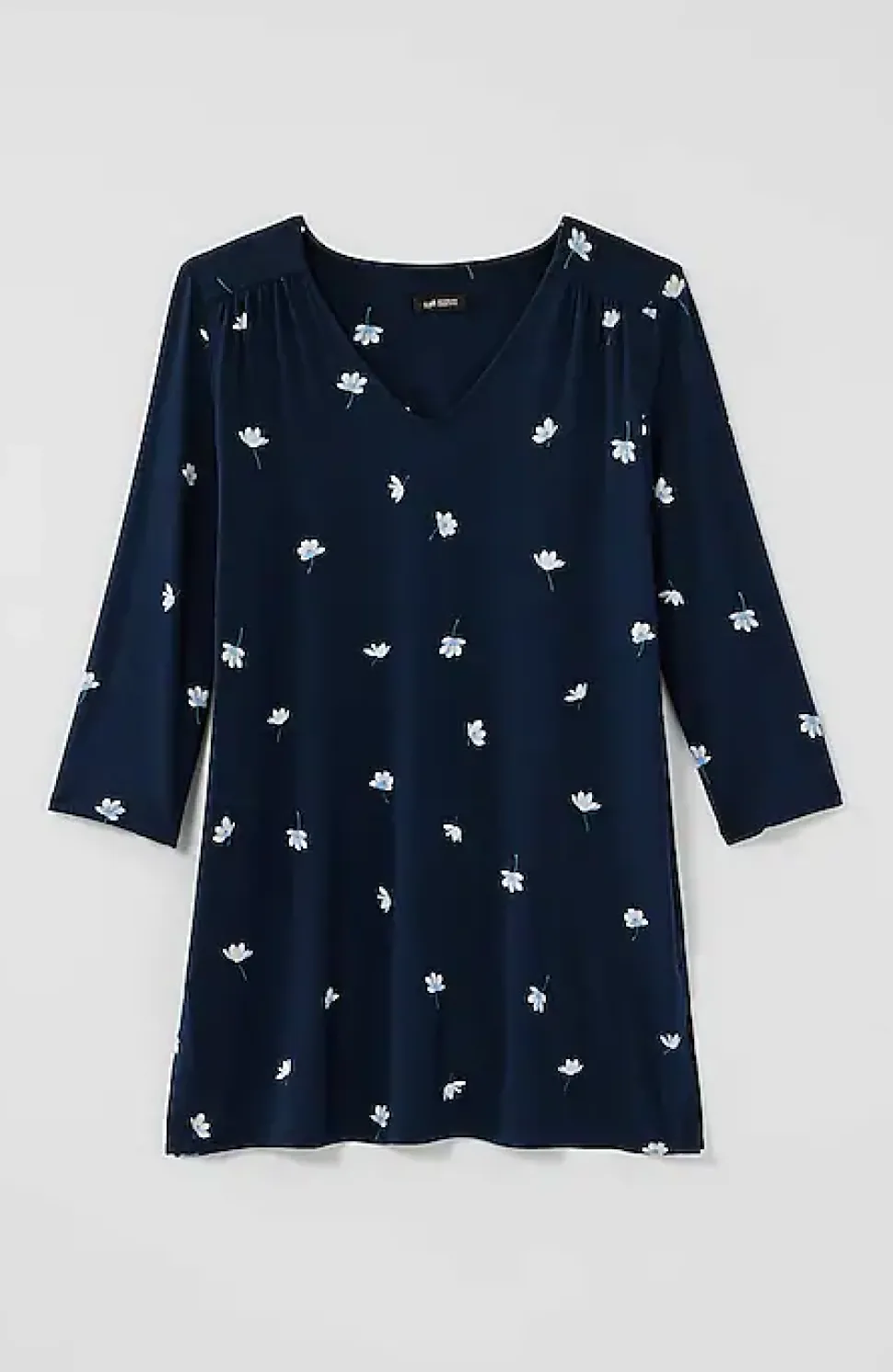 Wearever Shirred A-Line Tunic | Jjill
