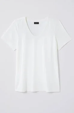 Wearever Soft-V-Neck Tee | Jjill