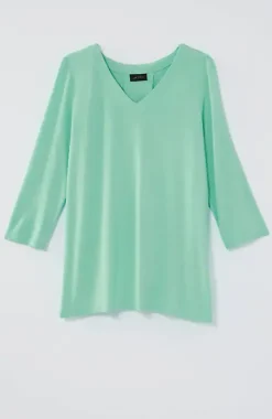Wearever V-Neck Ballet-Sleeve Top | Jjill