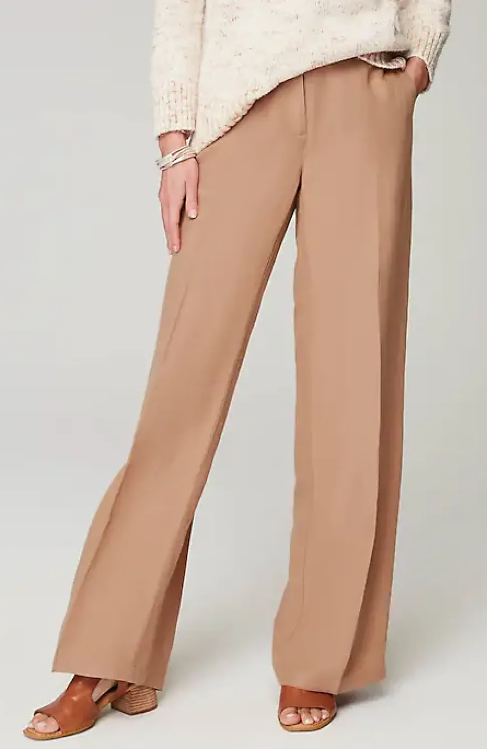 Wide-Leg Trousers | Jjill