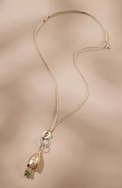 Windswept Petals Flower Pendant Necklace | Jjill